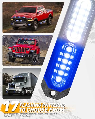 1200T Emergency Strobe Grille Lights (8 Count)