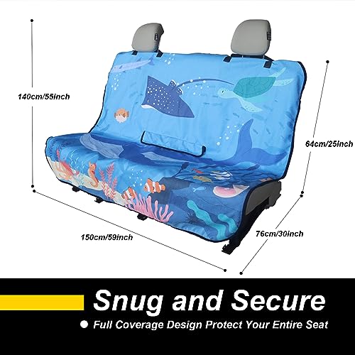 Back Seat Cover for Car Trucks Van SUV Jeep