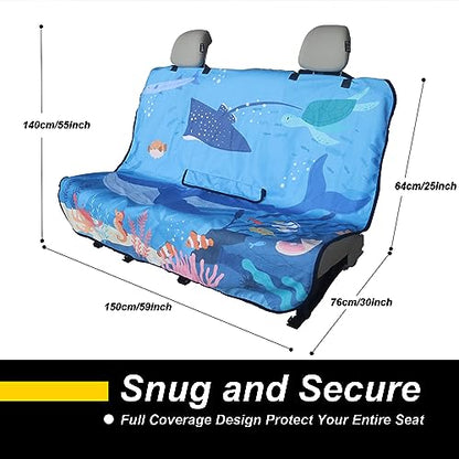 Back Seat Cover for Car Trucks Van SUV Jeep