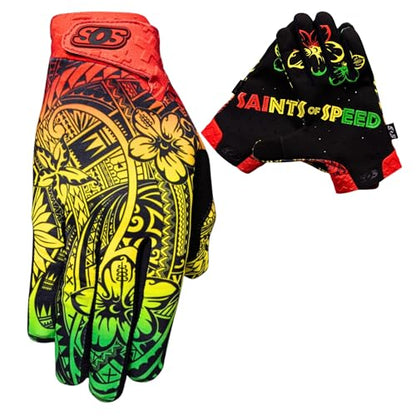 Rasta Trail Dirt Bike Gloves