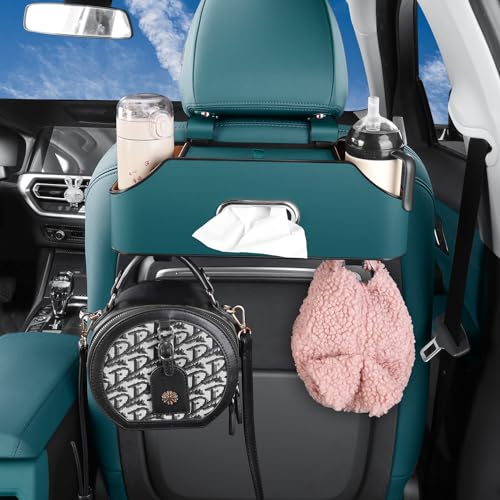 Car Seat Back Organizer with Cup Holders (22.9281 Ounce)