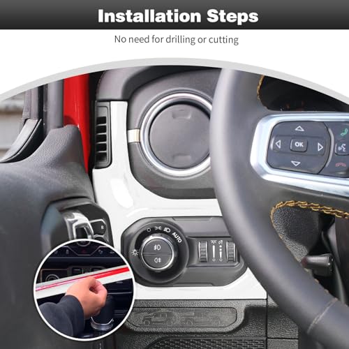 for JL Center Console Headlight Air Conditioning Control Panel & Co