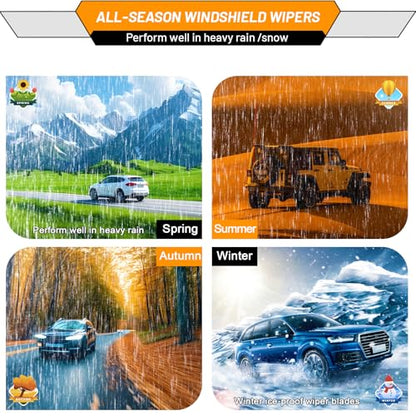 Windshield Wiper Blade Replacement for Ford Edge 2015