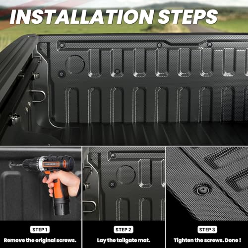 Tailgate Mat for RAM 1500 Power Tailgate 2025