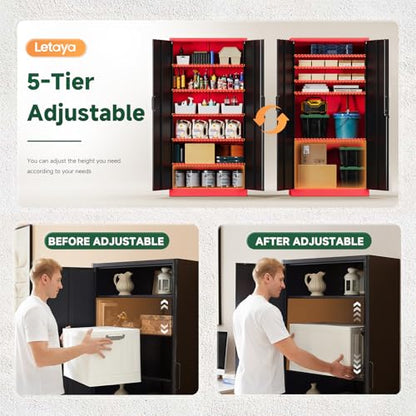 Metal Garage Storage Cabinets with Lock
