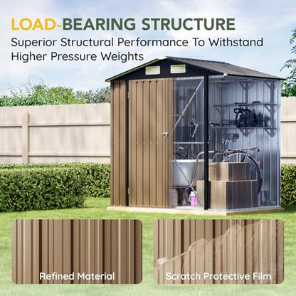 Outdoor Steel Storage Shed
