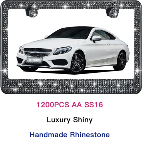 2 Pack License Plate Frames for Women