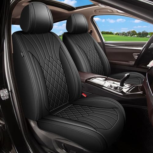Leather Front Set for Honda Pilot Seat Covers 2005