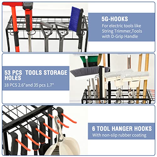 Garden Tool Organizer for Garage