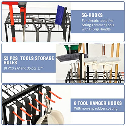 Garden Tool Organizer for Garage