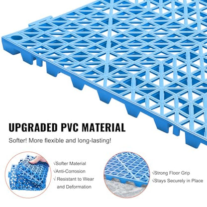 Interlocking Tile 50PCS Blue