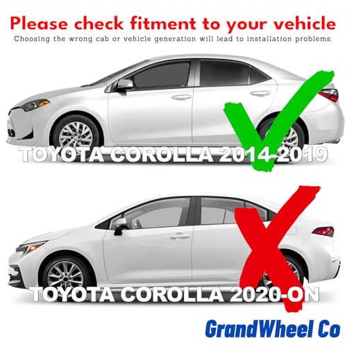 Window Deflectors Smoke Tinted In (4 Count)