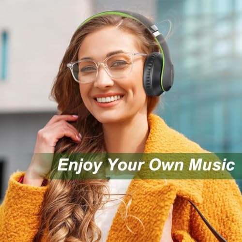 Wireless Bluetooth Headphones Over Ear V6.0 HiFi Stereo with Mic