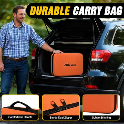 Car Roadside Emergency Kit with Jumper Cables