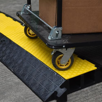 Heavy Duty Rubber Cable Protector Ramp 2