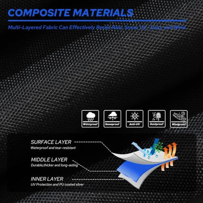 Car Cover Waterproof All Weather for SUV