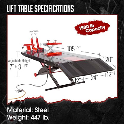 Motorcycle Lift Table