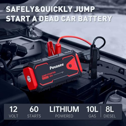 Jump Starter 5000A Car Jumper Starter
