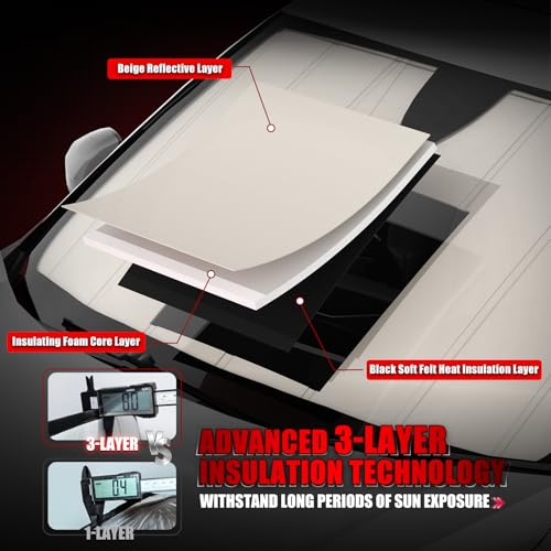 Windshield Sun Shade for Ford Bronco 2021