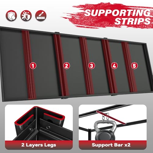 Heavy Duty Storage Shelves 3500LBS for Garage Workshop Warehouse