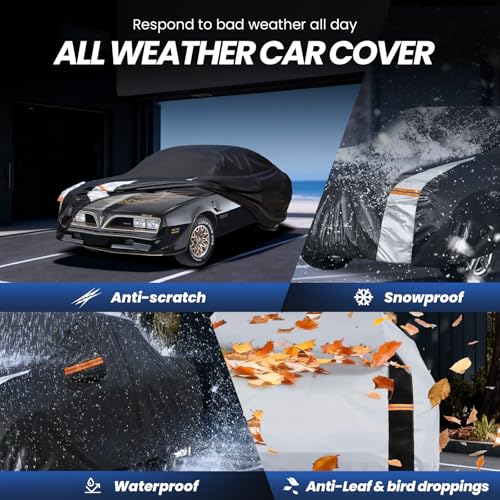 Multi Layer Car Cover Custom Fit for Pontiac Firebird