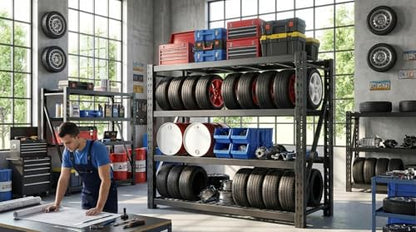 11000LBS Heavy Duty Garage Shelving