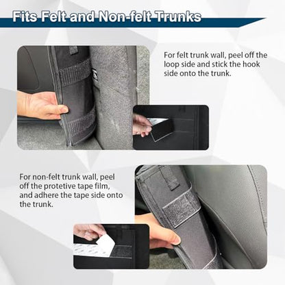 Deluxe Trunk and Backseat Organizer for Medium or Large Size SUVs & RVs