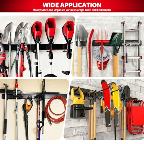 64 Inches Garage Tool Organizer Wall Mount
