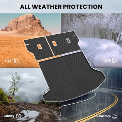 Trunk Mat with Backrest Mat for Chevy Equinox