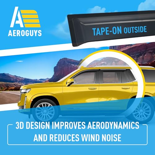 Extra Durable Window Deflectors Tape (4 Count)