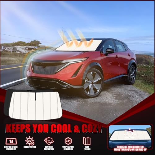Windshield Sun Shade for Nissan Ariya EV 2023