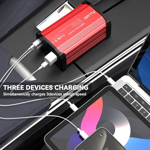 300W Car Power Inverter 12V DC to 110V AC Car Inverter