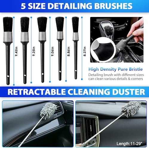 Car Cleaning Kit with High Power Vacuum