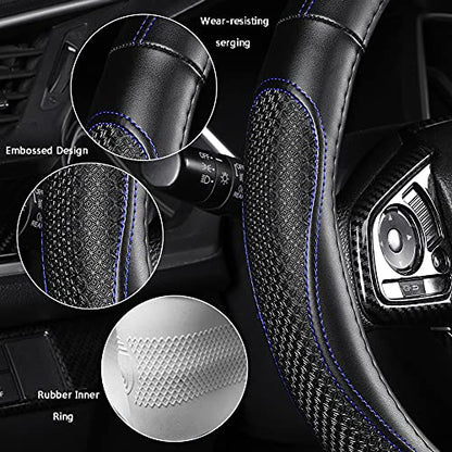 Microfiber Leather Steering Wheel Cover