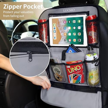 Car Backseat Organizer with Touch Screen Tablet Holder (22.9281 Ounce)