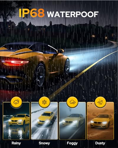 H4 Led Bulbs 𝟵𝟬𝟬𝟬𝟬𝗟𝗠 𝟭𝟱𝗫 Latest & Brightest Extreme Brightness 9003 Light Bulbs
