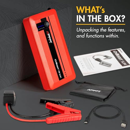 EL7601 iOnBoost V8 Slim Jump Starter 1200A Peak 12V Portable Booster