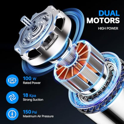 20V Car Vacuum & Air Inflator