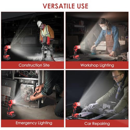 LED Work Light for Milwaukee M18 18V Battery