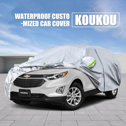 6 Layers Car Cover Custom Fit Chevy Equinox Chevrolet from 2005 to 2025