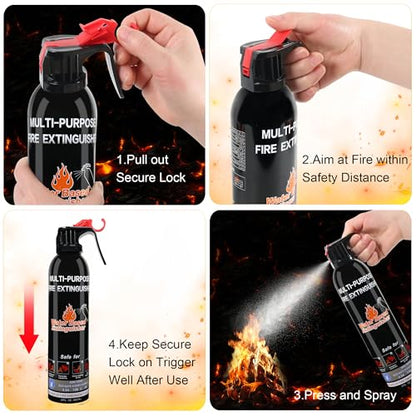 Fire Extinguisher for Home (2 Count)