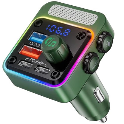 54W Bluetooth 5.3 Car Adapter