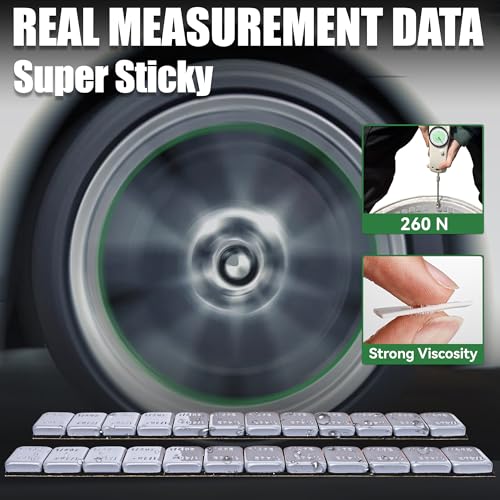 1 4 Oz Stick on Wheel Weights (72 Ounce)