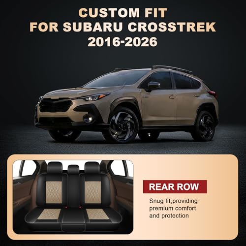 Car Seat Covers for Subaru Crosstrek 2016