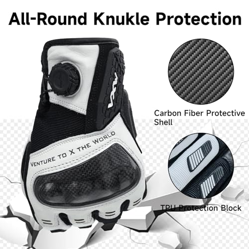 High Protection Motorcycle Gloves for Men