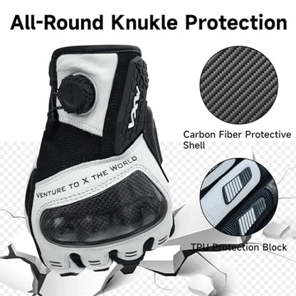 High Protection Motorcycle Gloves for Men