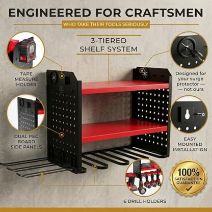 Power Tool Organizer Wall Mount
