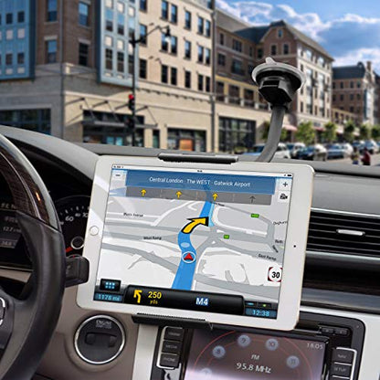 Tablet Car Mount Holder for iPad Truck Holder Long Arm Extension