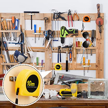 12 Pcs Tape Measure Clip Tape Measure Holder with Screws