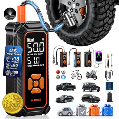 Tire Inflator Portable Air Compressor